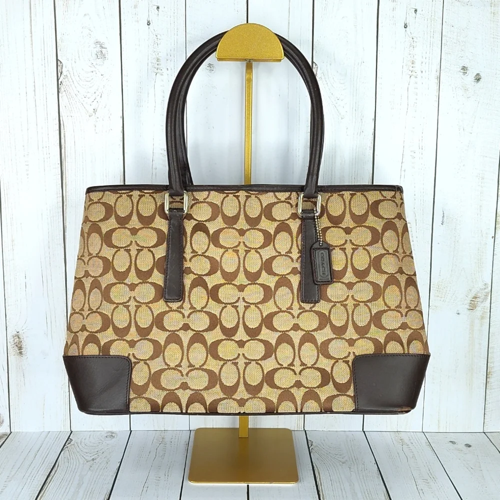 Coach Vintage Monogram Tote Bag